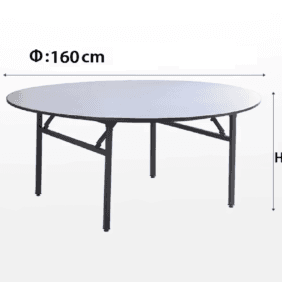 Apvalus Banketinis stalas D-160 cm