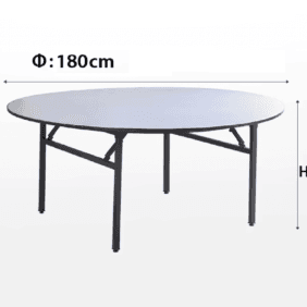 Apvalus Banketinis stalas D-180 cm