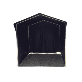 Juoda prekybinė palapinė 2x2m.
