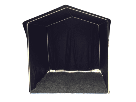 Juoda prekybinė palapinė 2x2m.